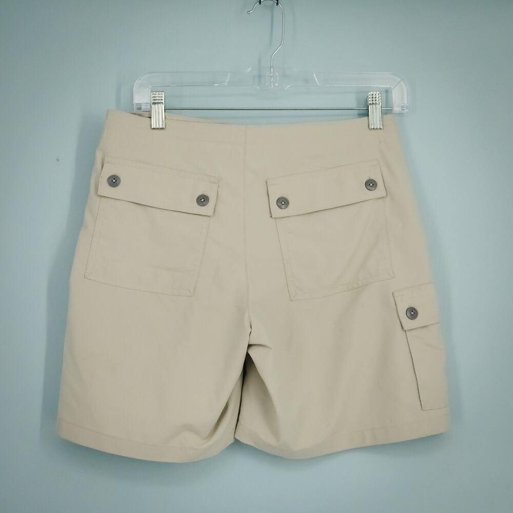 Patagonia Size 2 Khaki Beige Tan Outdoor Hiking Nylon Cargo Shorts 5781685 - Picture 3 of 7